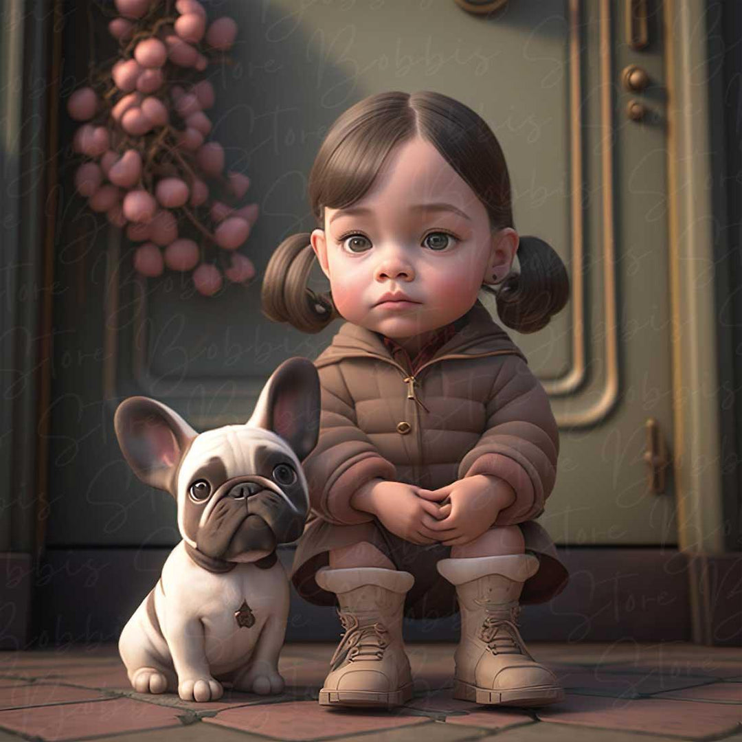 Love Frenchie #1 Digitaler Download - Bobbis Store Hunde