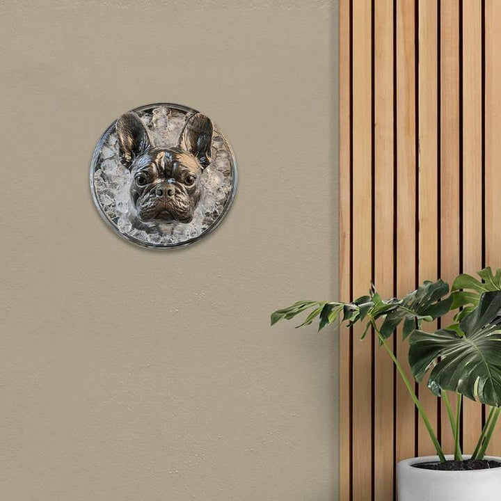 Frenchie EIS Blechschild 20x20cm - Bobbis Store