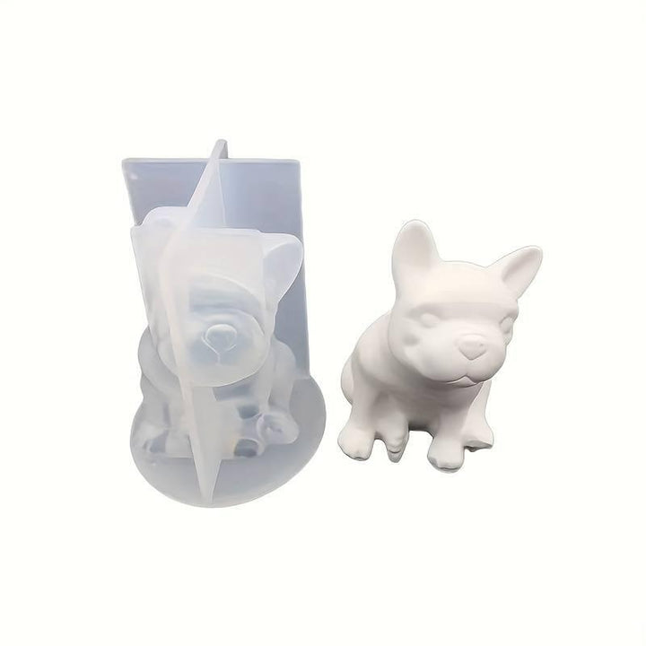 3D Französisch Bulldogge Silikonform - Bobbis Store