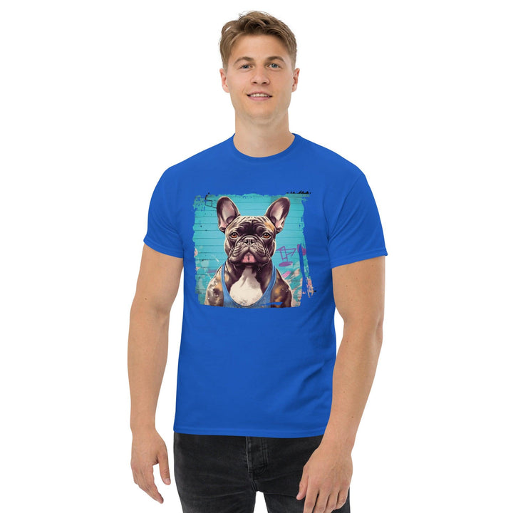 Beach Frenchie Klassisches Herren-T-Shirt - Bobbis Store Hunde