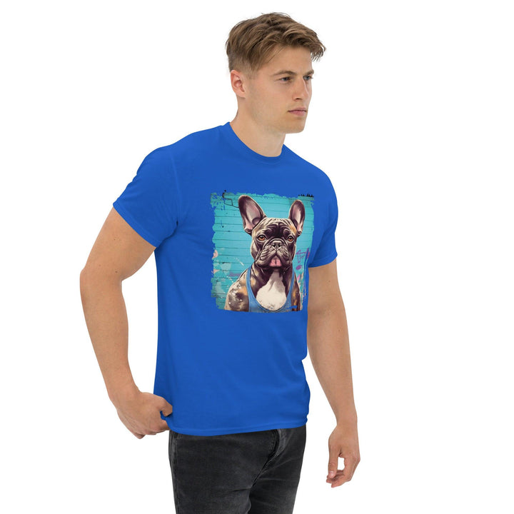 Beach Frenchie Klassisches Herren-T-Shirt - Bobbis Store Hunde