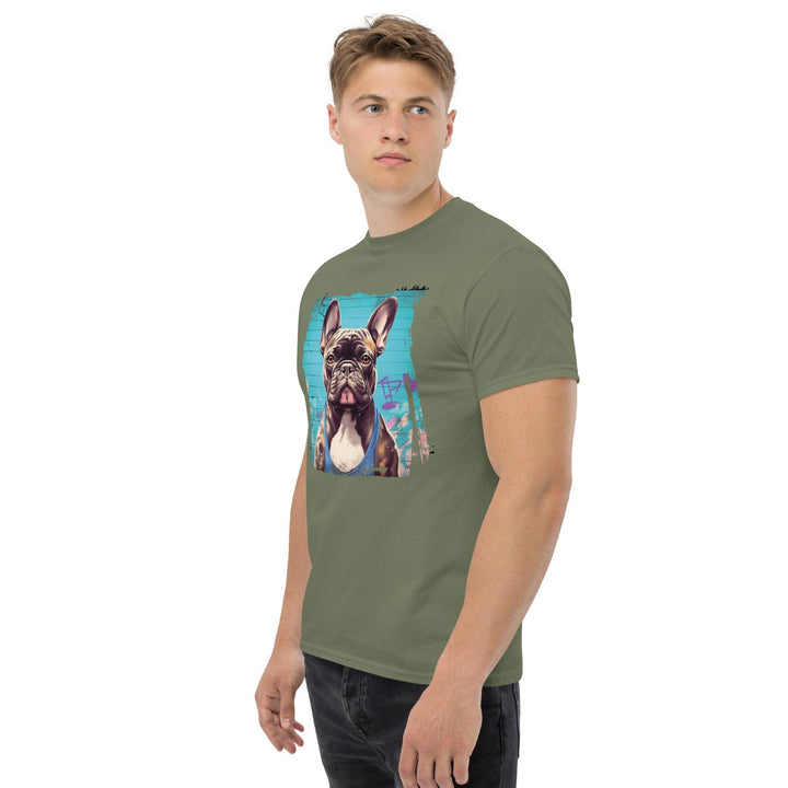 Beach Frenchie Klassisches Herren-T-Shirt - Bobbis Store Hunde