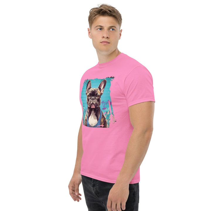 Beach Frenchie Klassisches Herren-T-Shirt - Bobbis Store Hunde