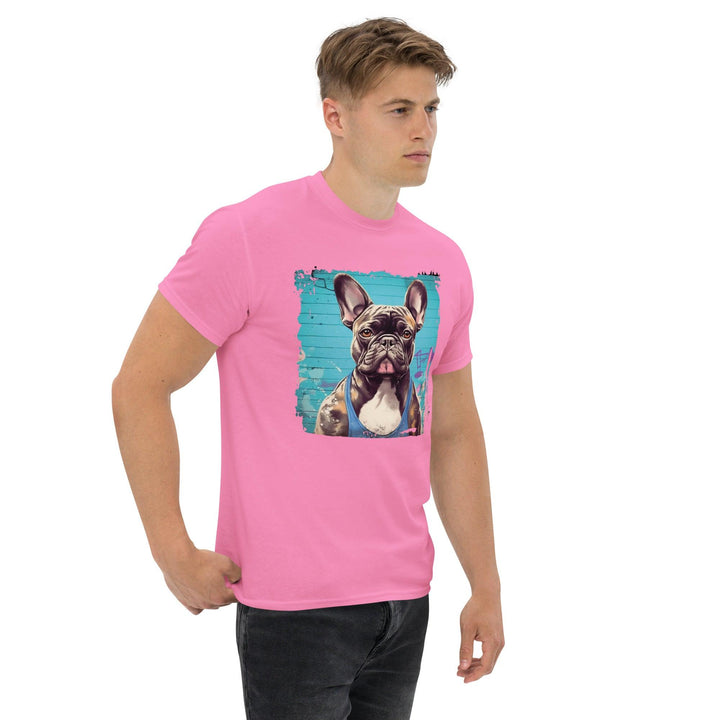 Beach Frenchie Klassisches Herren-T-Shirt - Bobbis Store Hunde