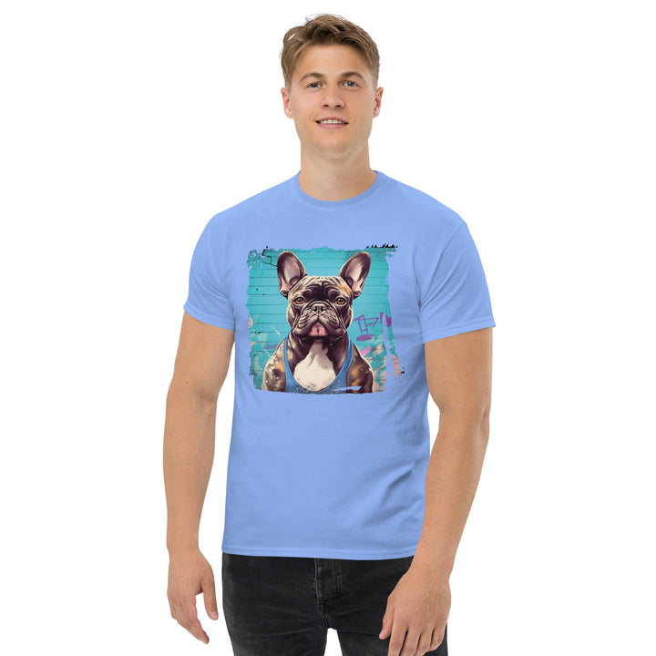 Beach Frenchie Klassisches Herren-T-Shirt - Bobbis Store Hunde