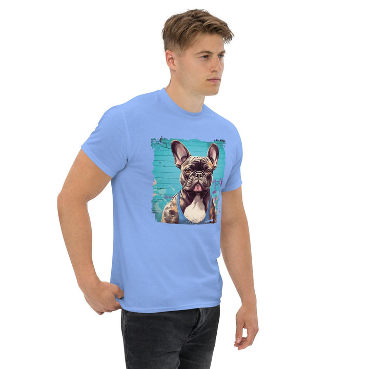 Beach Frenchie Klassisches Herren-T-Shirt - Bobbis Store Hunde