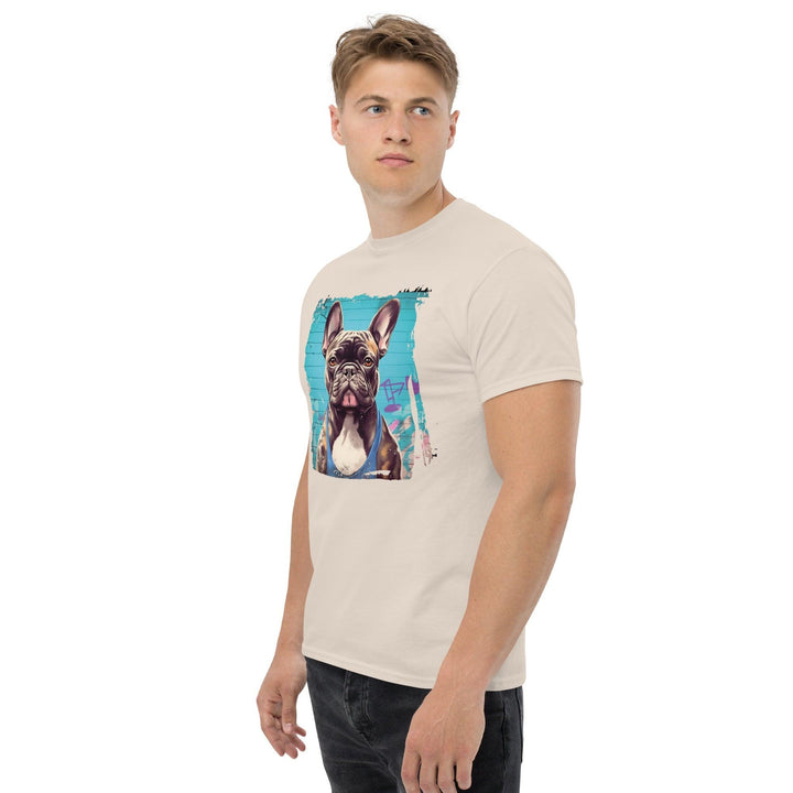 Beach Frenchie Klassisches Herren-T-Shirt - Bobbis Store Hunde