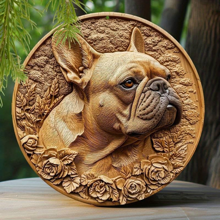 Frenchie TARN Blechschild 20x20cm - Bobbis Store