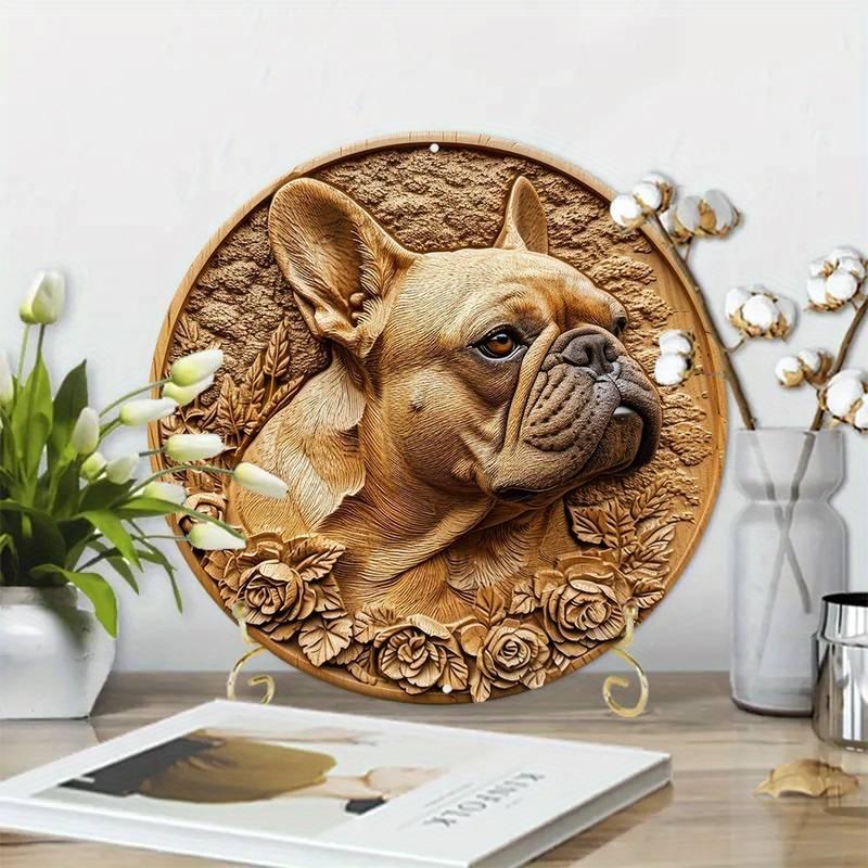 Frenchie TARN Blechschild 20x20cm - Bobbis Store