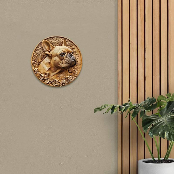 Frenchie TARN Blechschild 20x20cm - Bobbis Store