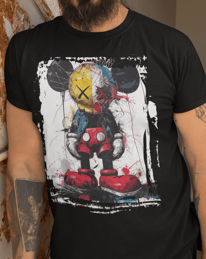 Kaws Herren-T-Shirt - Bobbis Store