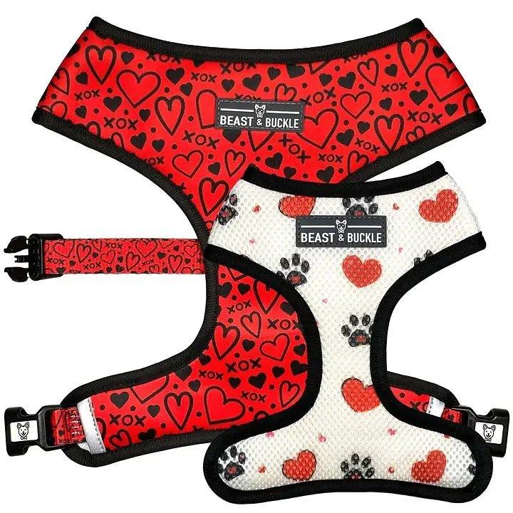 2 in 1 Hundegeschirr | Hugs and Kisses - Bobbis Store Hunde