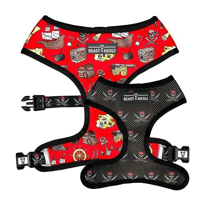 2 in 1 Hundegeschirr | Piraten - Bobbis Store Hunde