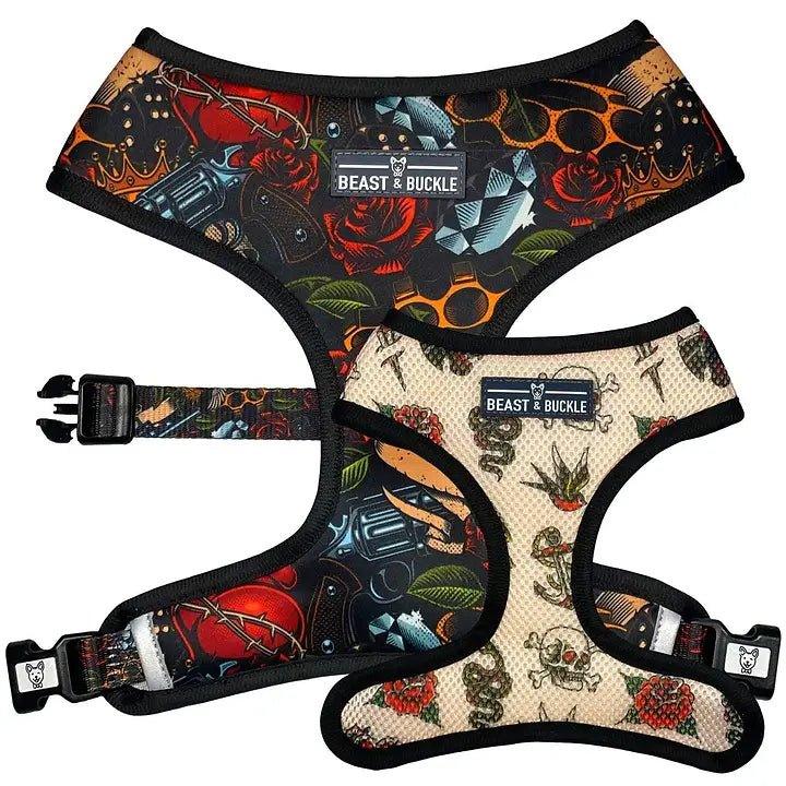 2 in 1 Hundegeschirr | Tattoo - Bobbis Store Hunde