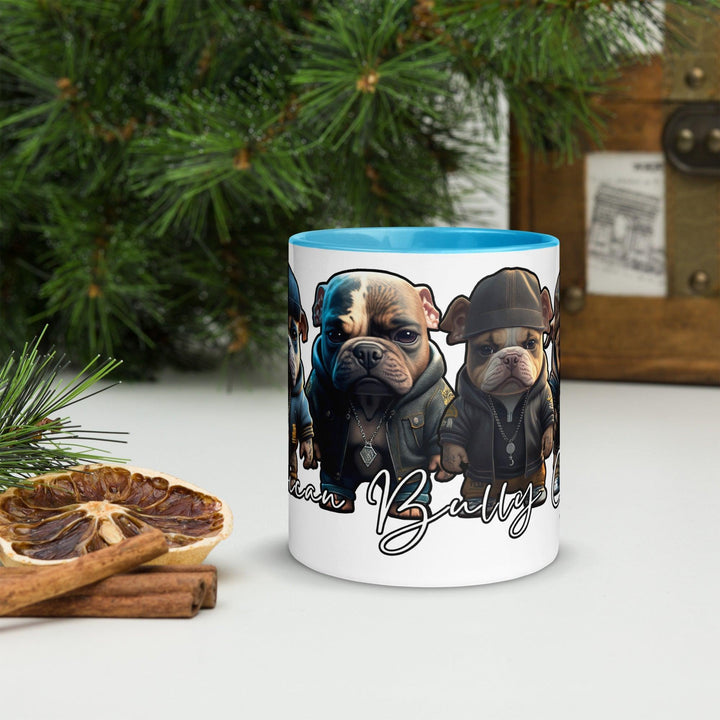 American Bully Gang Tasse mit farbiger Innenseite - Bobbis Store Hunde
