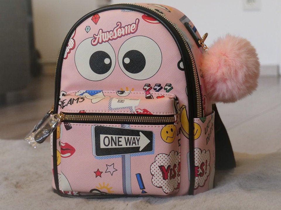 Animation Explosion Rucksack - Rosa - Bobbis Store Hunde