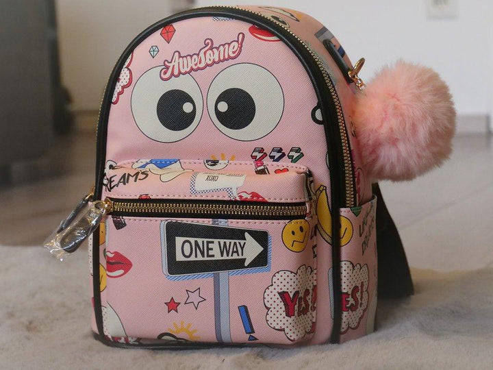 Animation Explosion Rucksack - Rosa - Bobbis Store Hunde