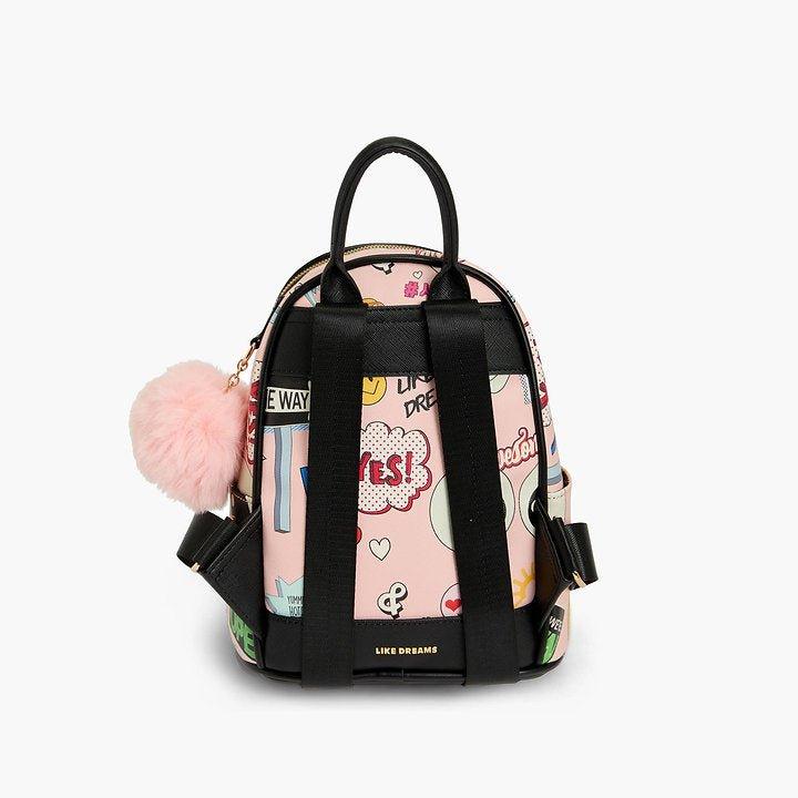 Animation Explosion Rucksack - Rosa - Bobbis Store Hunde