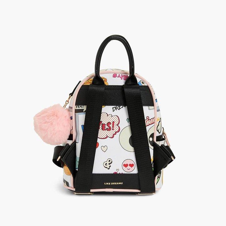 Animation Explosion Rucksack - Weiß - Bobbis Store Hunde