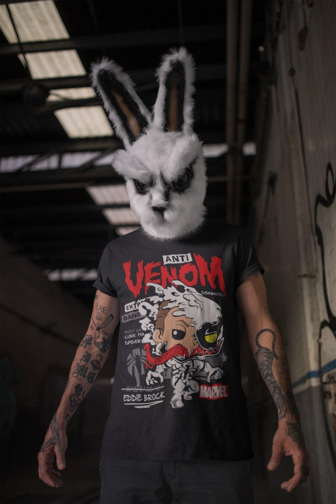 ANTI VENOM Unisex-Bio-Baumwoll-T-Shirt - Bobbis Store Hunde