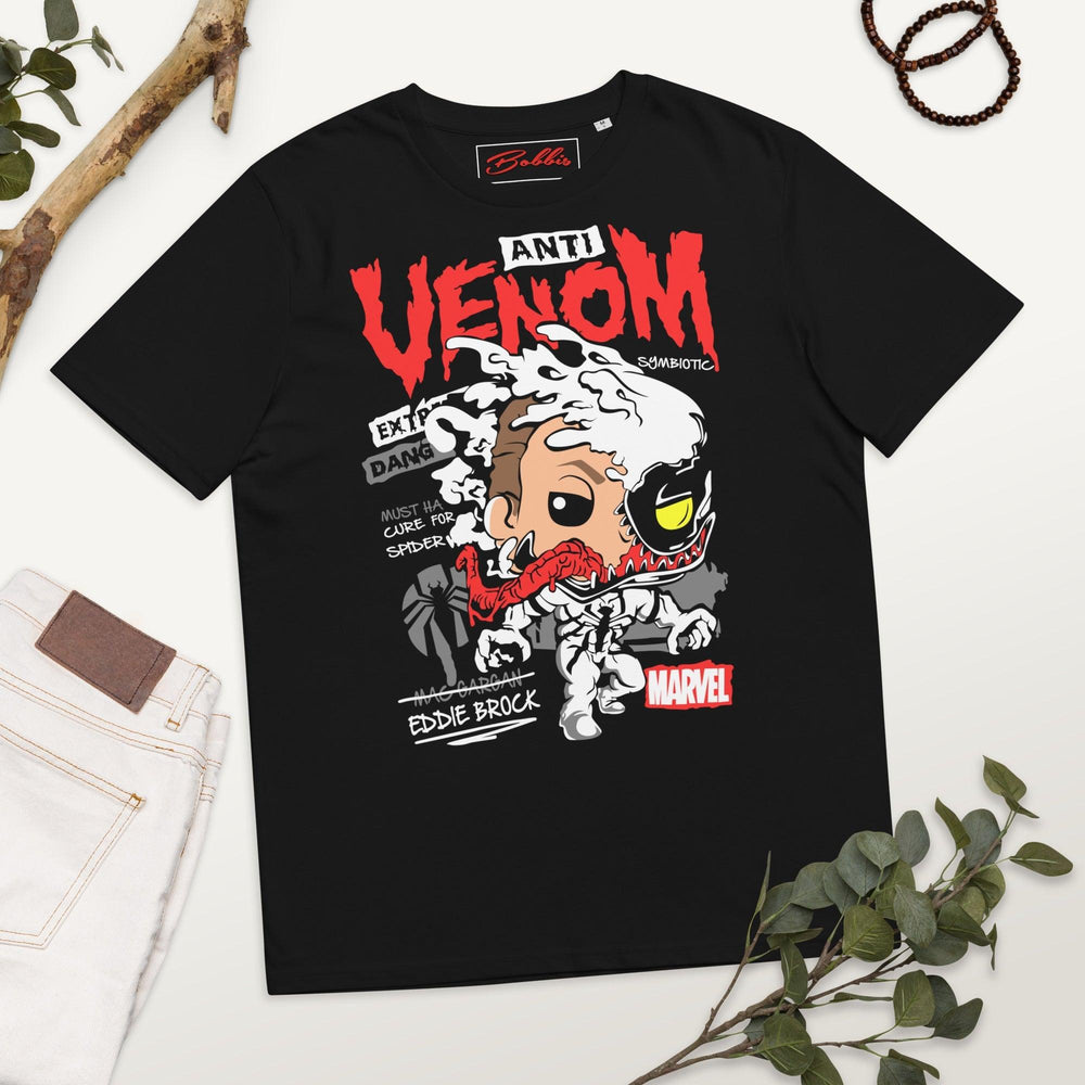 ANTI VENOM Unisex-Bio-Baumwoll-T-Shirt - Bobbis Store Hunde