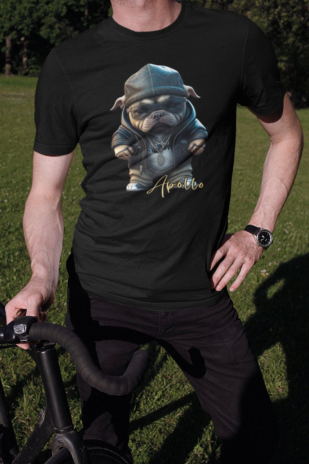 Apollo Unisex-Bio-Baumwoll-T-Shirt - Bobbis Store Hunde