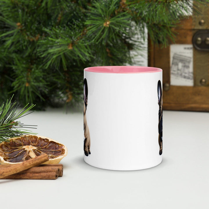 Baby Frenchie Tasse mit farbiger Innenseite - Bobbis Store Hunde