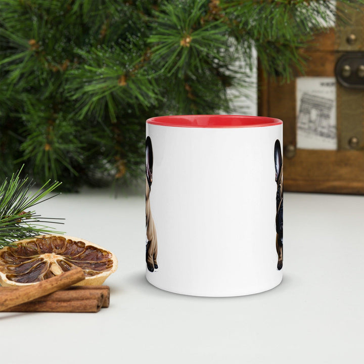 Baby Frenchie Tasse mit farbiger Innenseite - Bobbis Store Hunde