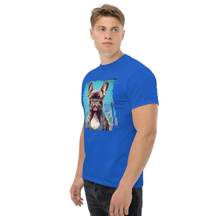 Beach Frenchie Klassisches Herren-T-Shirt - Bobbis Store Hunde