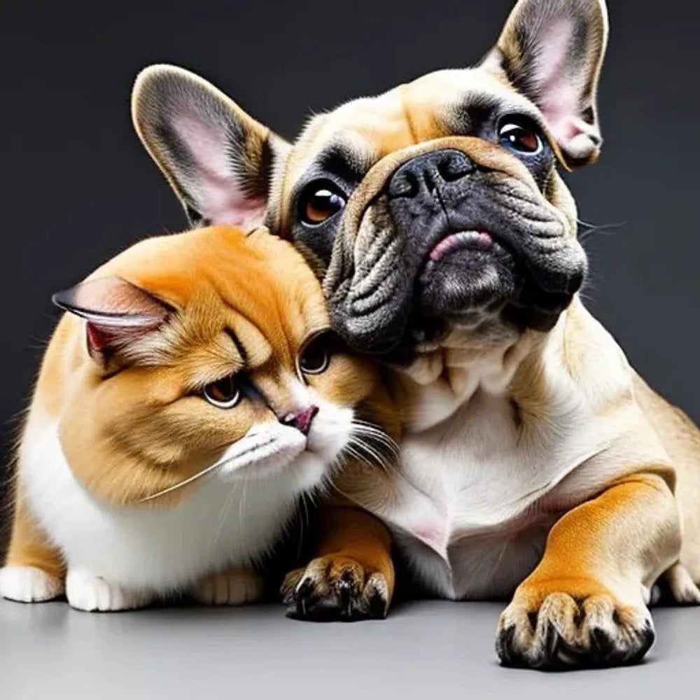 Best Friends Leinwand - Bobbis Store Hunde