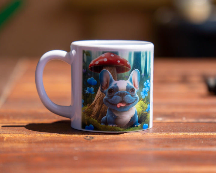 Blue Frenchie - Kinder Henkelbecher - Bobbis Store Hunde