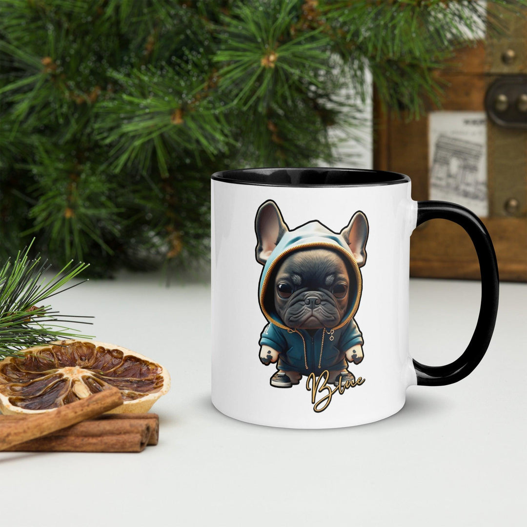 Blue Tasse mit farbiger Innenseite - Bobbis Store Hunde
