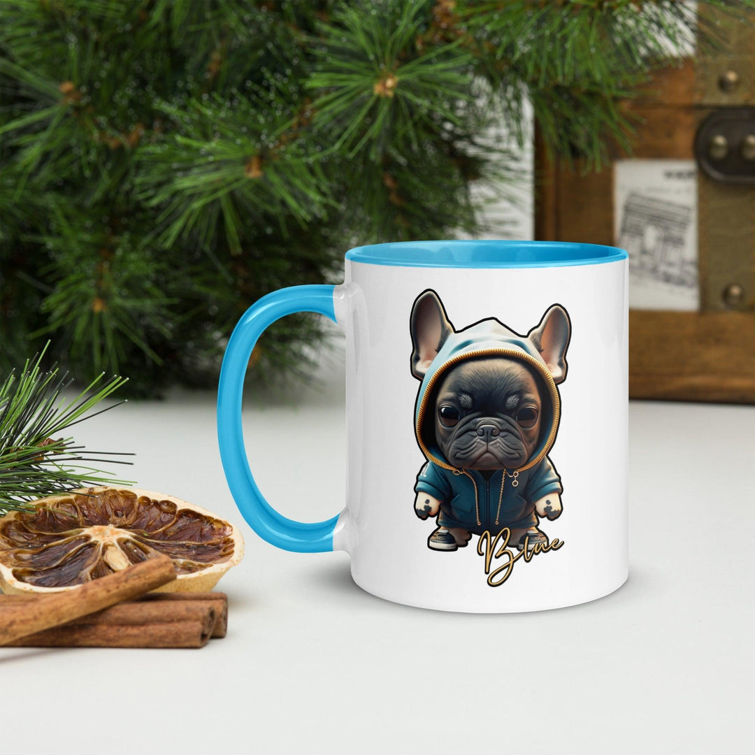Blue Tasse mit farbiger Innenseite - Bobbis Store Hunde