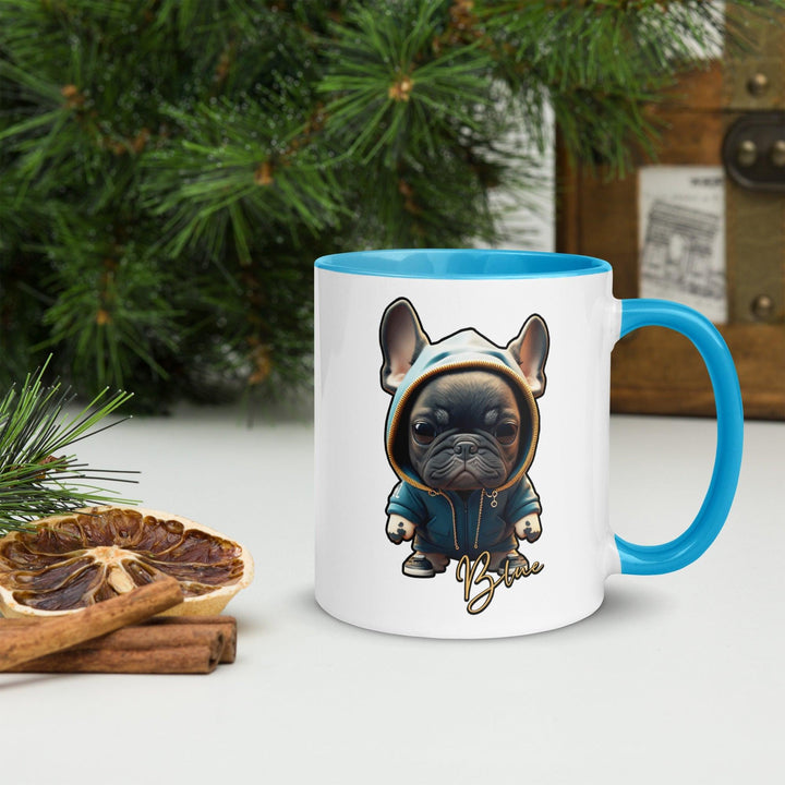 Blue Tasse mit farbiger Innenseite - Bobbis Store Hunde