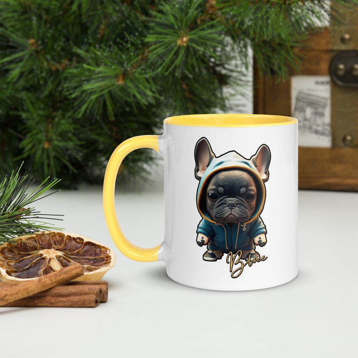 Blue Tasse mit farbiger Innenseite - Bobbis Store Hunde