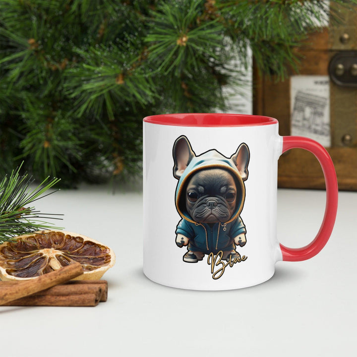 Blue Tasse mit farbiger Innenseite - Bobbis Store Hunde