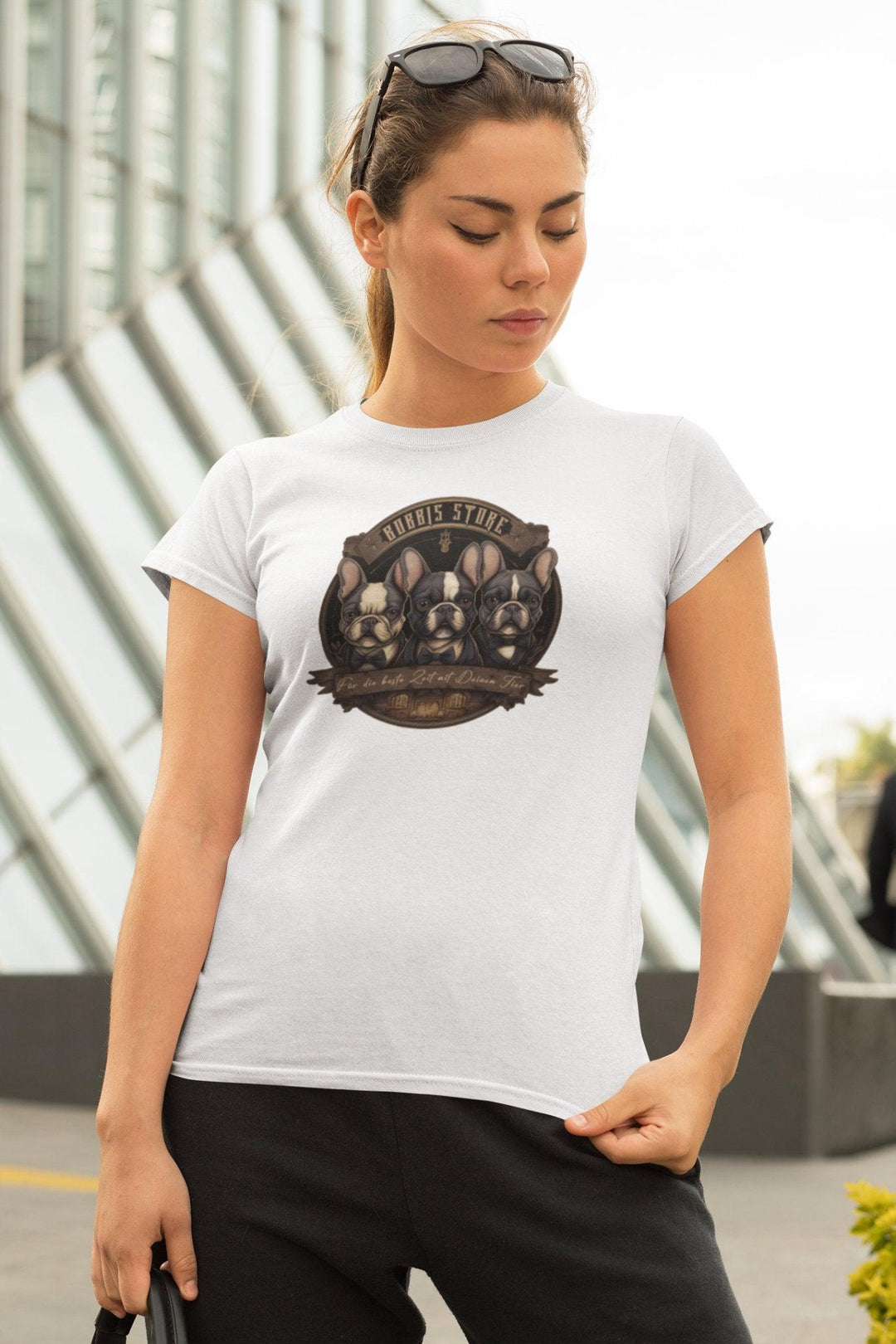 Bobbis Lockeres Damen-T-Shirt - Bobbis Store Hunde