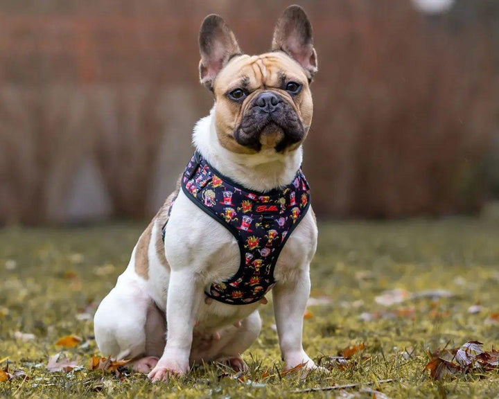 Bobbis Verstellbares Hundegeschirr: FAST FOOD ZOMBIES - Bobbis Store Hunde