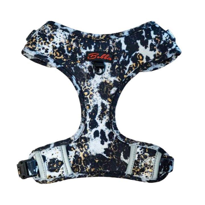 Bobbis Verstellbares Softgeschirre: Leopard Kuh - Bobbis Store Hunde