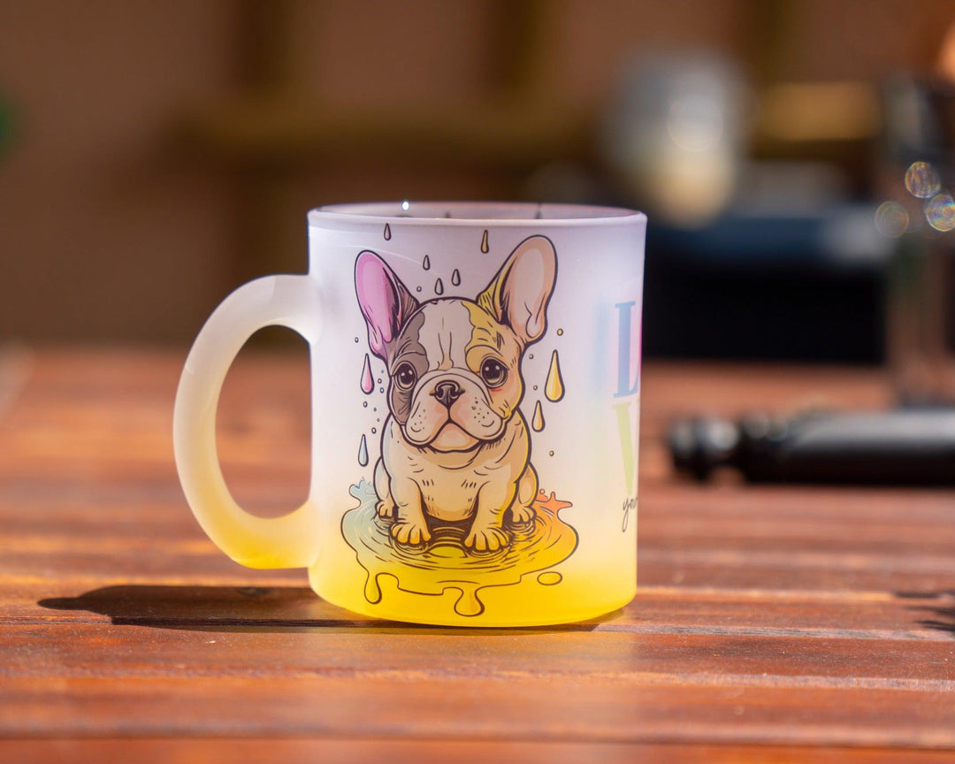 Bunte Frenchie - Tasse - Bobbis Store Hunde