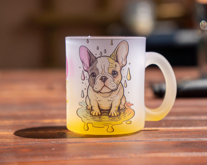 Bunte Frenchie - Tasse - Bobbis Store Hunde