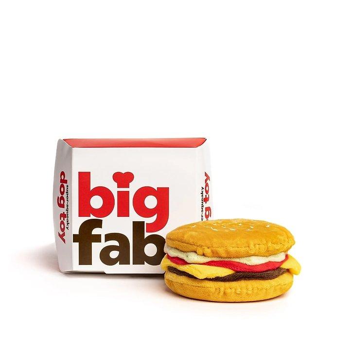 Cheeseburger Super-Squeaker-Spielzeug - Bobbis Store Hunde