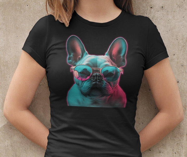 Color Frenchie Lockeres Damen-T-Shirt - Bobbis Store Hunde