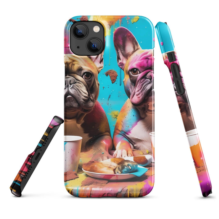 Color Frenchie Snapcase iPhone®-Hülle - Bobbis Store Hunde