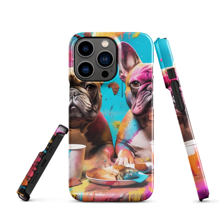 Color Frenchie Snapcase iPhone®-Hülle - Bobbis Store Hunde