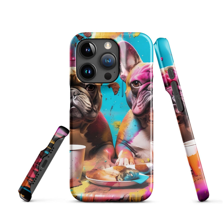Color Frenchie Snapcase iPhone®-Hülle - Bobbis Store Hunde