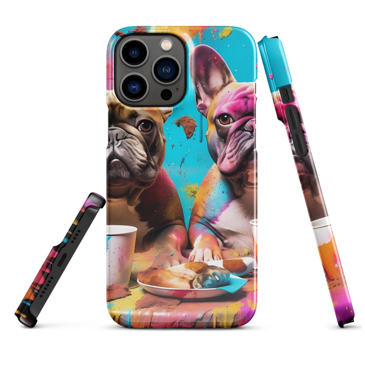 Color Frenchie Snapcase iPhone®-Hülle - Bobbis Store Hunde