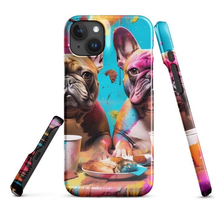 Color Frenchie Snapcase iPhone®-Hülle - Bobbis Store Hunde