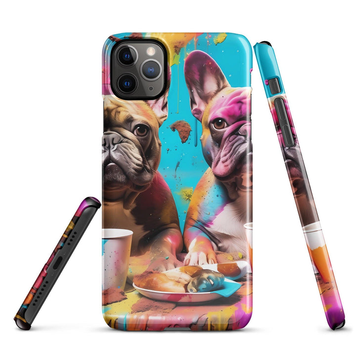 Color Frenchie Snapcase iPhone®-Hülle - Bobbis Store Hunde