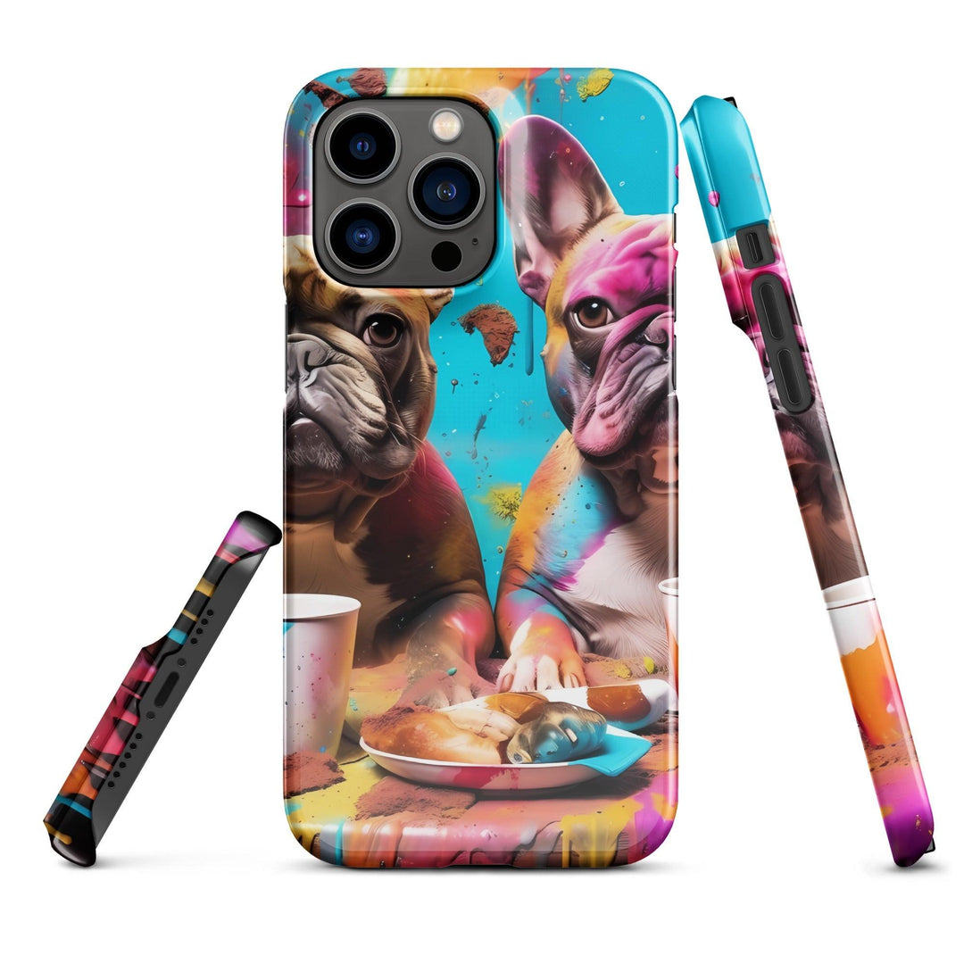 Color Frenchie Snapcase iPhone®-Hülle - Bobbis Store Hunde